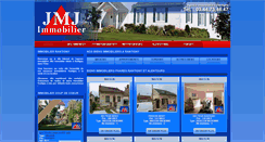 Desktop Screenshot of jmj-immobilier.com