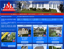 Tablet Screenshot of jmj-immobilier.com